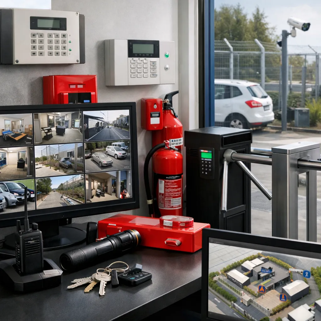 Protection de biens et locaux professionnels Auraks Sécurité